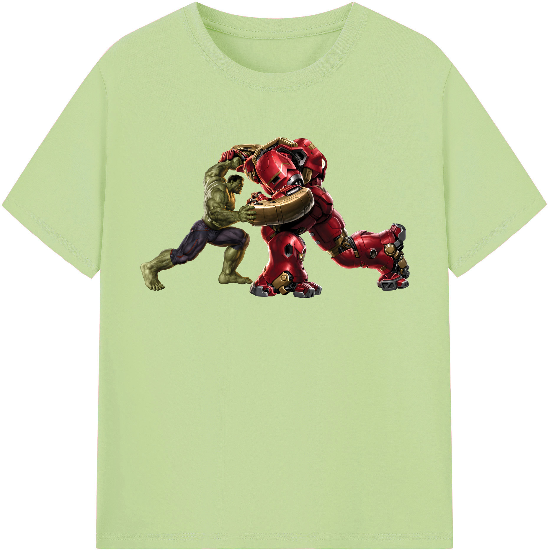 （画像用） アベンジャーズ The Avengers 綿100％半袖Tシャツ（フロントプリント）